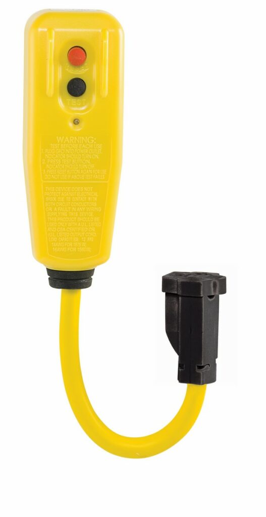 GFCI male plug & 9 pigtail” R and R Wholesale