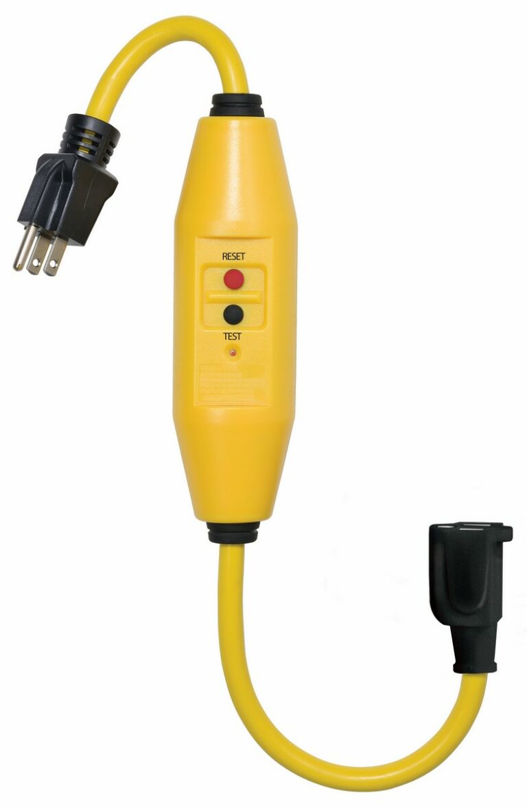 Inline GFCI cord set 18 “,30438018 Tower Inline GFCI cord set single