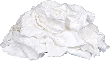 Reclaimed Rags White - 25 lb. Carton | R and R Wholesale