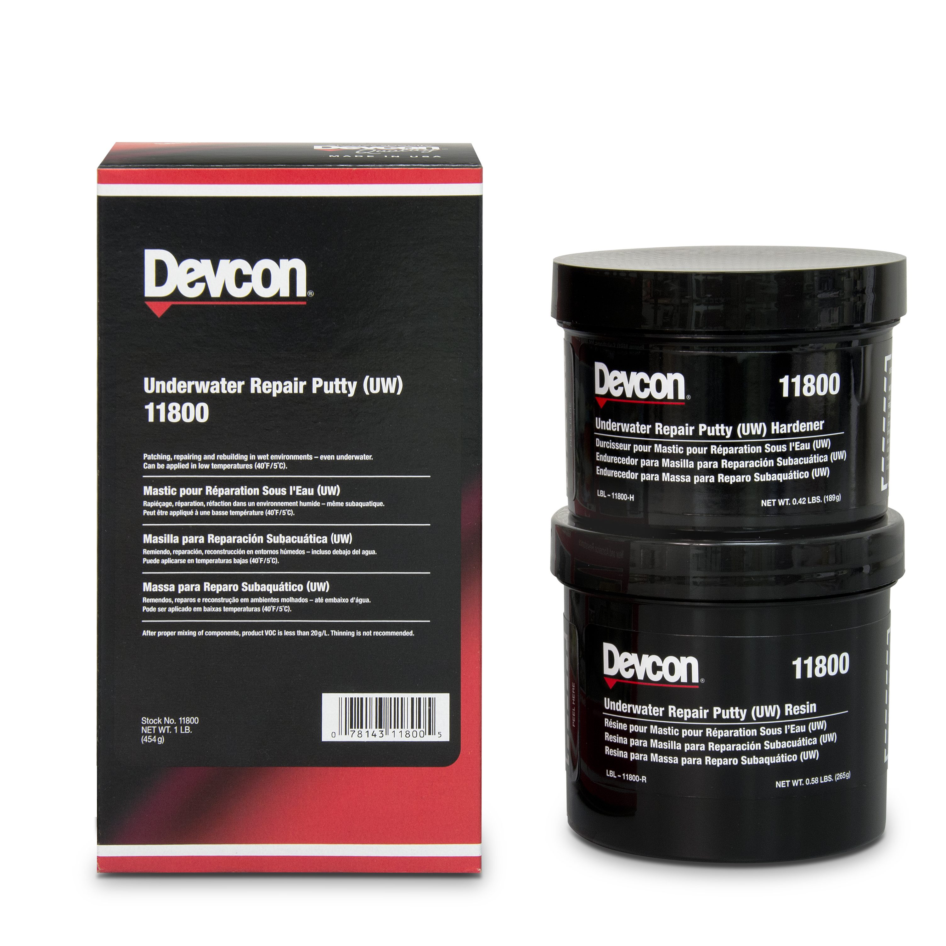 Underwater/Wet Surface Repair Putty (DV11801) 1 lb. R and R Wholesale