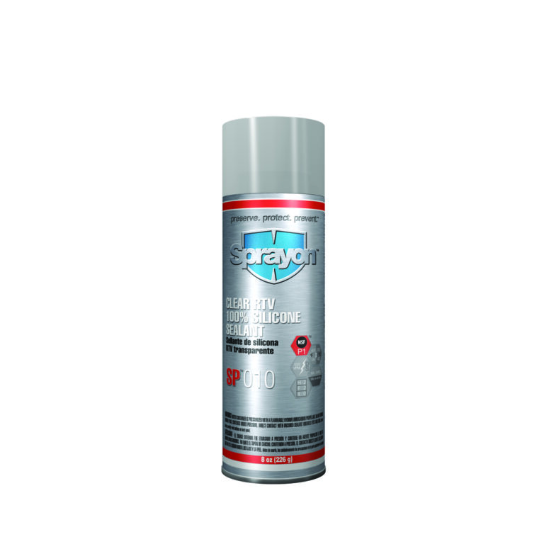 SP010 Clear RTV Silicone Sealant - 8 oz. Aerosol (12/case) | R and R ...