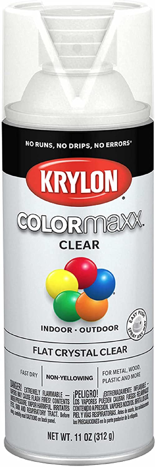 Krylon Crystal Clear Spray, 6 oz. 