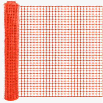 Square Mesh Barrier Fence Orange 4'x50'  (10lbs)