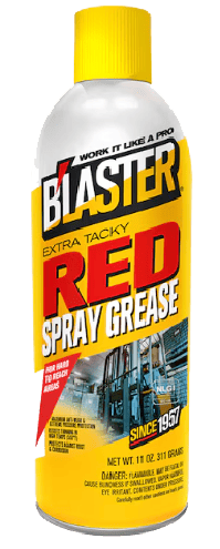 Blaster Extra Tacky Red Spray Grease 11oz 6/cs