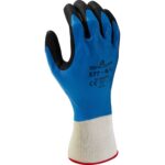 Showa 377 GP Nitrile Blue with Black Underct XL