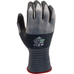 Showa 381- 13gauge knit w/microfiber nitrile palm gray- XLarge