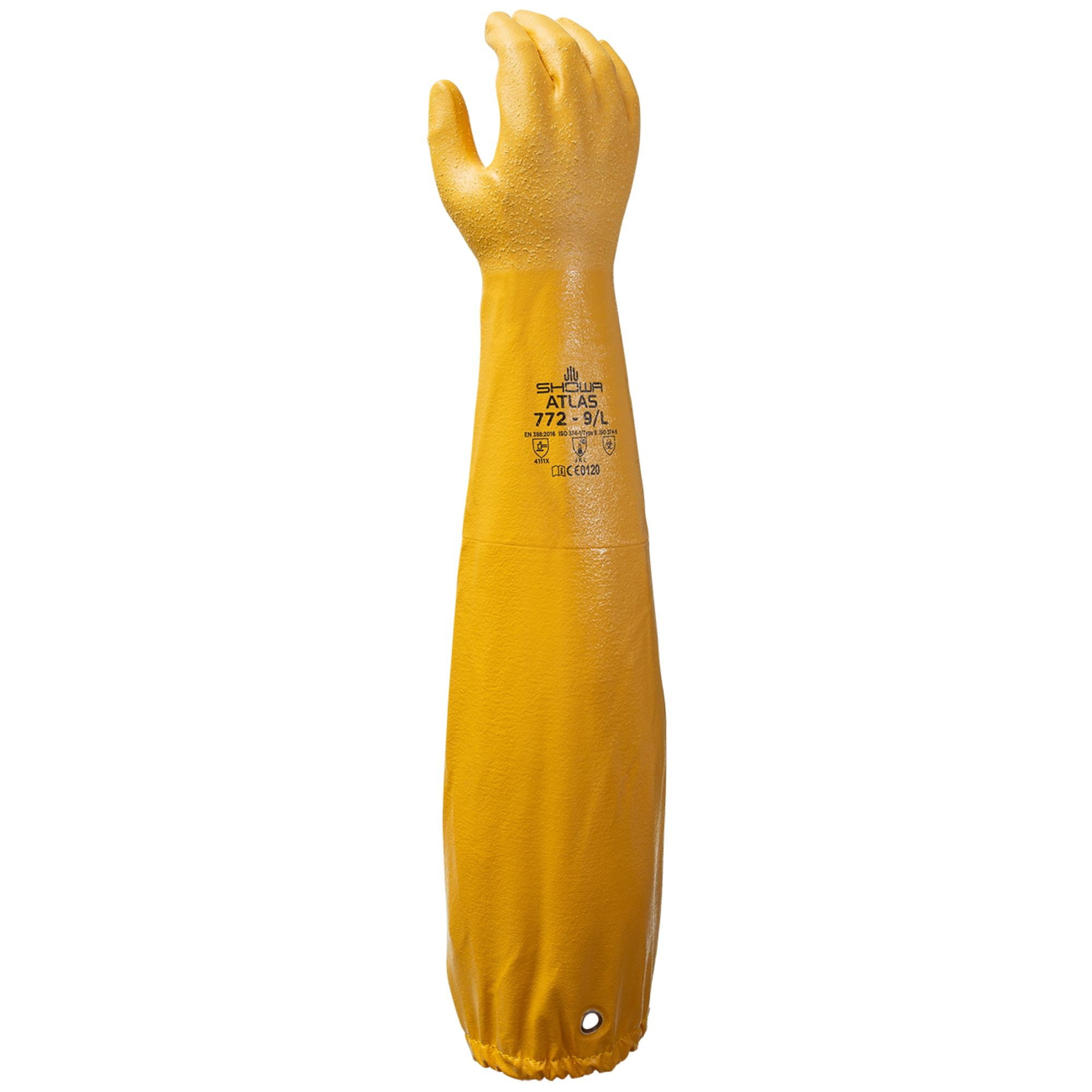Showa Atlas 772 Chemical Resist. Yellow 26″ – Large