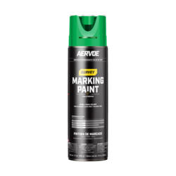 Aervoe Survey Marking Paint Fluorescent Green 20oz