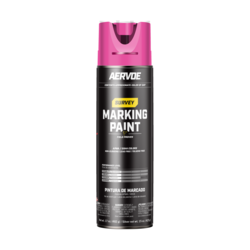 Aervoe Survey Marking Paint Fluorescent Pink 20oz